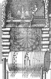 Mechanical cuckoo around 1650